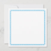 最初の交流の招待 招待状 (裏面)