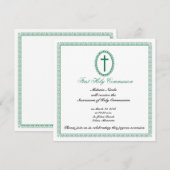 最初の交流の招待 招待状 (正面/裏面)