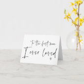 最初の人に私は花嫁の父を愛しました カード (黄色い花)