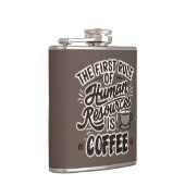 最初の人事はコーヒーだ フラスク (右)