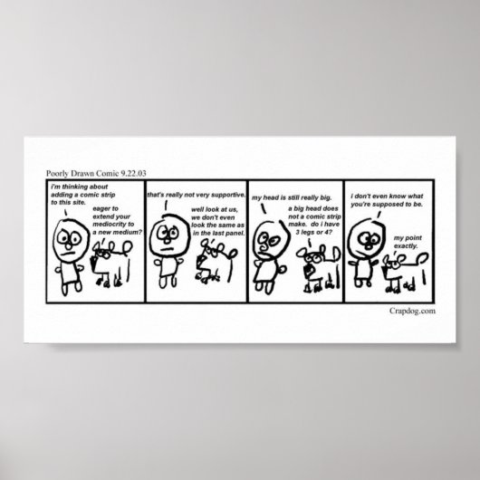 最初の低い描漫画 ポスター (正面)