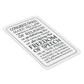 最初の修正条項を知る マグネット (右側)