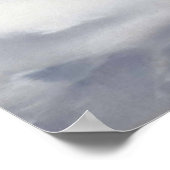 「最初の冬」 UVキャンバス印刷 ポスター (角)