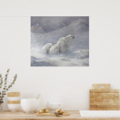 「最初の冬」 UVキャンバス印刷 ポスター (キッチン)