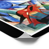 最初の動物フランツ・マルク ポスター (角)