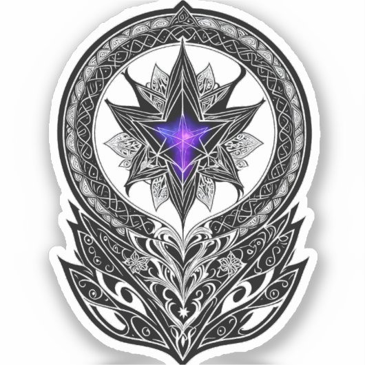 最初の印 シール (正面)