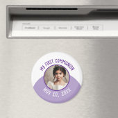 最初の友カスタム会の写真と日付 マグネット (インサイチュ (食洗機))