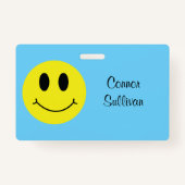 最初の名クラシック前のバッジを付けたニニング顔 バッジ (正面)