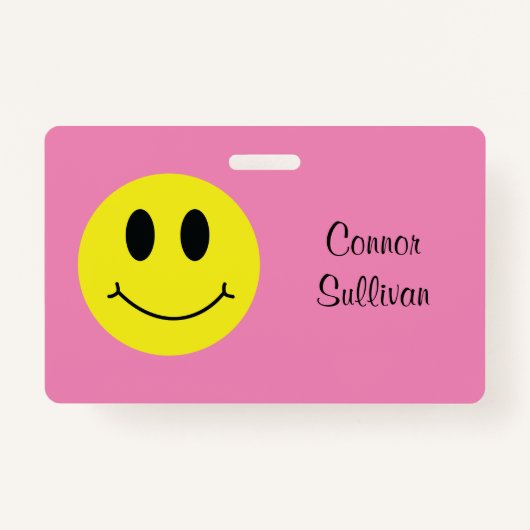 最初の名クラシック前のバッジを付けたニニング顔 バッジ (裏面)