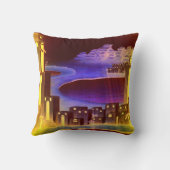 「最初の啓示」 – 不可解な神秘的な芸術 クッション (裏面)