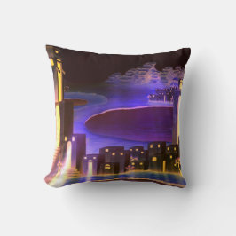 「最初の啓示」 – 不可解な神秘的な芸術 クッション