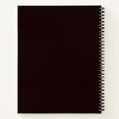 「最初の啓示」 – 不可解な神秘的な芸術 ノートブック (裏面)