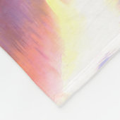 「最初の啓示」 – 不可解な神秘的な芸術 フリースブランケット (角)