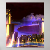 「最初の啓示」 – 不可解な神秘的な芸術 ポスター (正面)