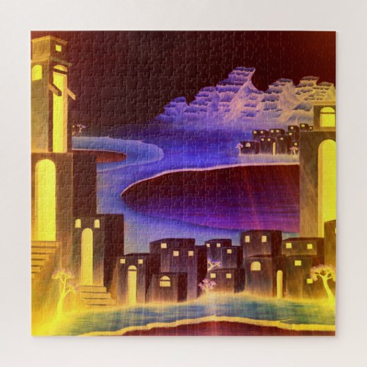 「最初の啓示」 2.0 – 不可解な神秘的な芸術 ジグソーパズル (縦)