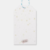 最初の太陽の旅のまわりに日あなた感謝していのラベル ギフトタグ (裏面)