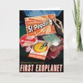 最初の太陽系外惑星を訪ねて カード (正面)