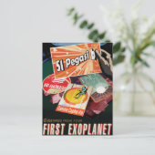 最初の太陽系外惑星を訪ねて ポストカード (スタンド正面)