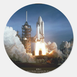 最初の宇宙シャトル打ち上げSTS-1コロンビア ラウンドシール