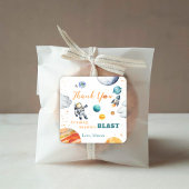 最初の宇宙遠征誕生日ありがとう スクエアシール