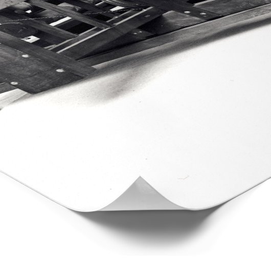 最初の完全自動織機 ポスター (角)