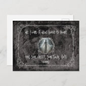 最初の家を引っ越す ポストカード (正面/裏面)