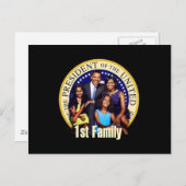 最初の家族はがき ポストカード (正面/裏面)