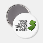 最初の州素晴らし マグネット (正面/裏面)