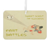 最初の巻古美術の戦日本のい カーエアーフレッシュナー (裏面)