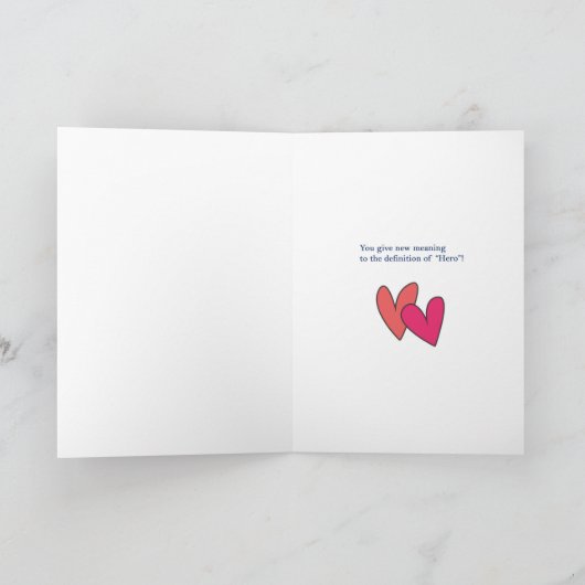 最初の応答者に感謝 カード (内部)