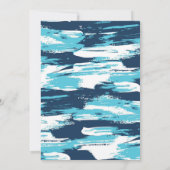 最初の応答者単位誕生日招待状テンプレート 招待状 (裏面)