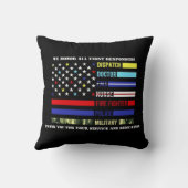 最初の応答者 クッション (裏面)