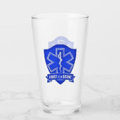 最初の応答者 タンブラーグラス (裏面)