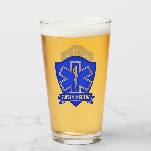 最初の応答者 タンブラーグラス (ドリンク裏面)