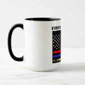 最初の応答者 マグカップ (左)