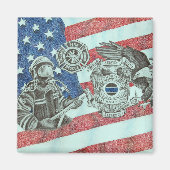 最初の応答者 マグネット (正面)