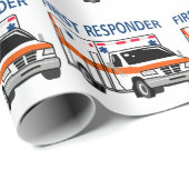 最初の応答者 ラッピングペーパー (ロールコーナー)