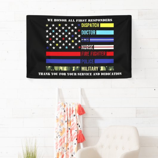 最初の応答者 横断幕 (インサイチュ)