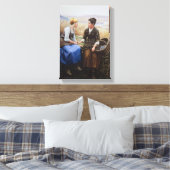 『最初の悲しみ (喪に服す)』 キャンバスプリント (インサイチュ (寝室))