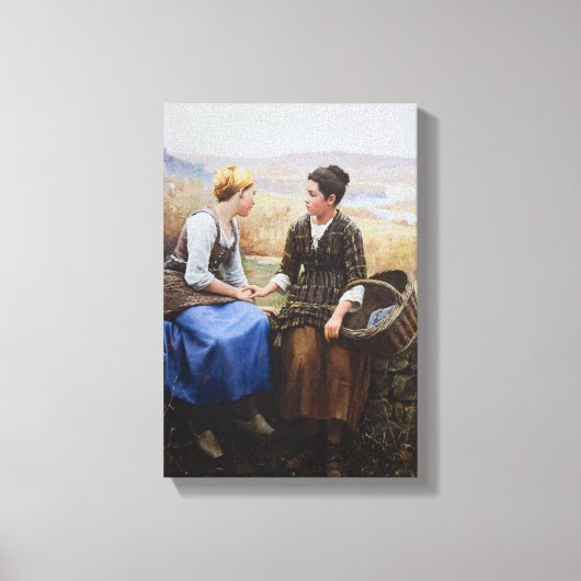 『最初の悲しみ (喪に服す)』 キャンバスプリント (正面)