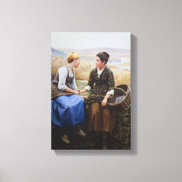 最初の悲しみ（弔いの感情） キャンバスプリント