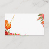 最初の愛Spritz Thank You Enclosure Card エンクロージャーカード (裏面)