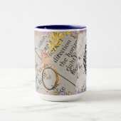 最初の感動的ステップのマグ マグカップ (中央)