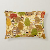 最初の感謝祭 アクセントクッション (正面)