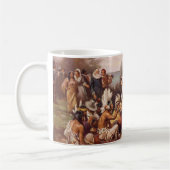 最初の感謝祭 コーヒーマグカップ (左)