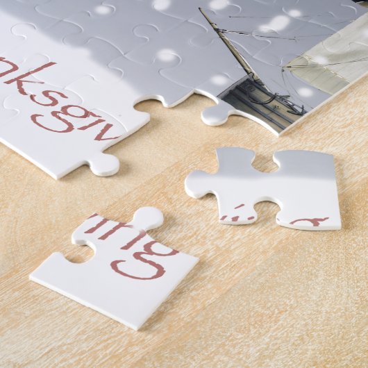 最初の感謝祭 ジグソーパズル (側面)