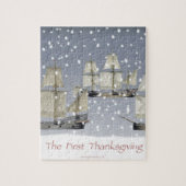 最初の感謝祭 ジグソーパズル (縦)