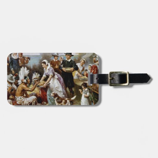 最初の感謝祭 ラゲッジタグ (正面横)