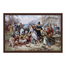 『最初の感謝祭』（最初のかんしゃさい、The First Thanksgiving） ジーン・フェリ