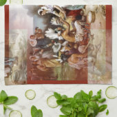 最初の感謝 キッチンタオル (折り畳み)